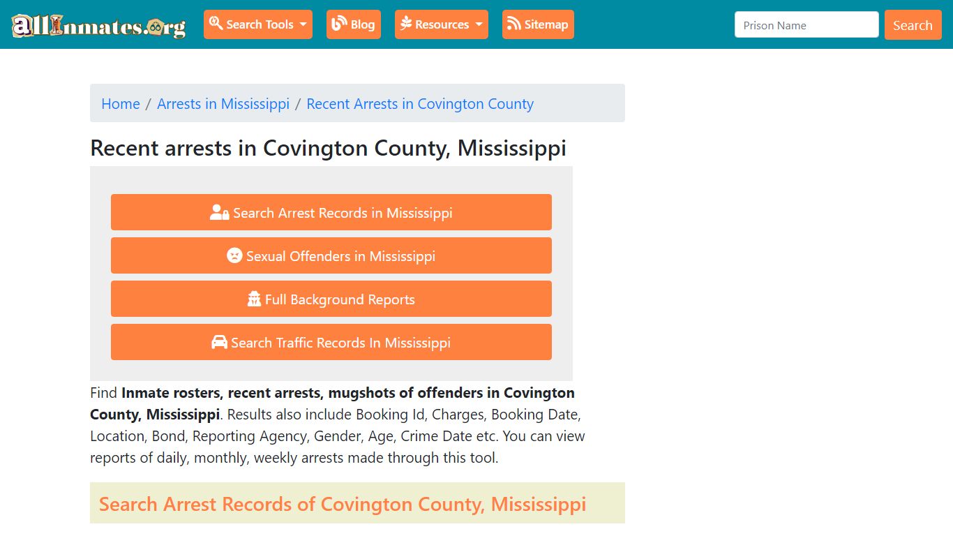 Recent arrests in Covington County, Mississippi | Mugshots, Rosters ...